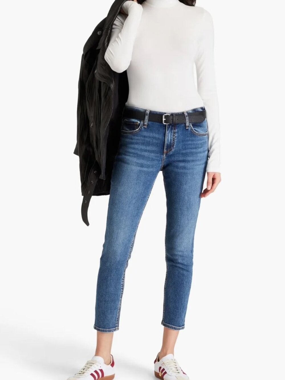 Rag & Bone Cate Mid Rise Ankle Skinny Jeans